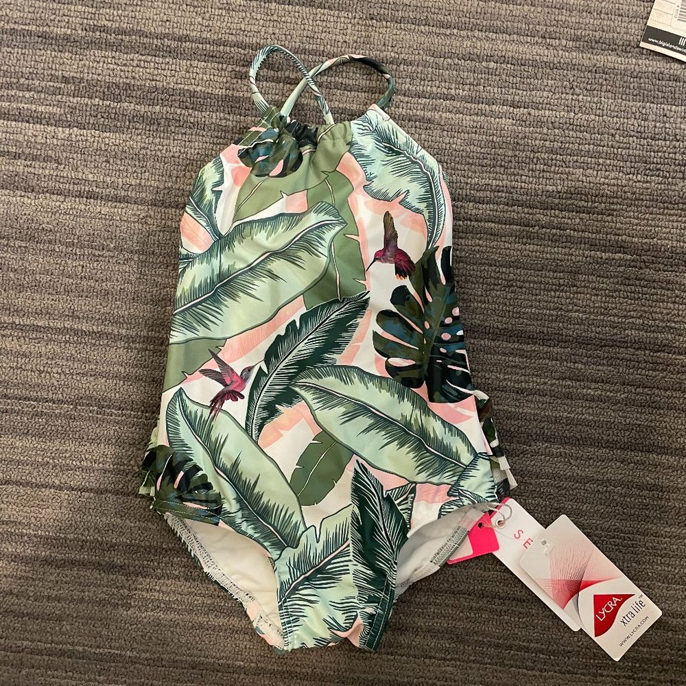 Seak Palm Beach Ruche Neck Tank 1piece NWT